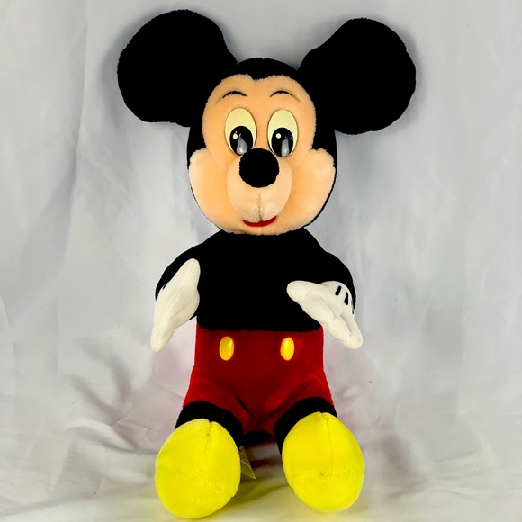 Vintage Disney Mickey Mouse Plushie - 20" () - Picture 1 of 6